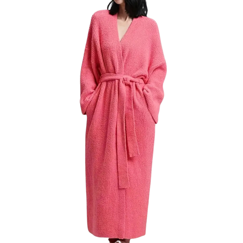 NIMFA™ – Elegant Thickened Fleece Wrap Loungewear