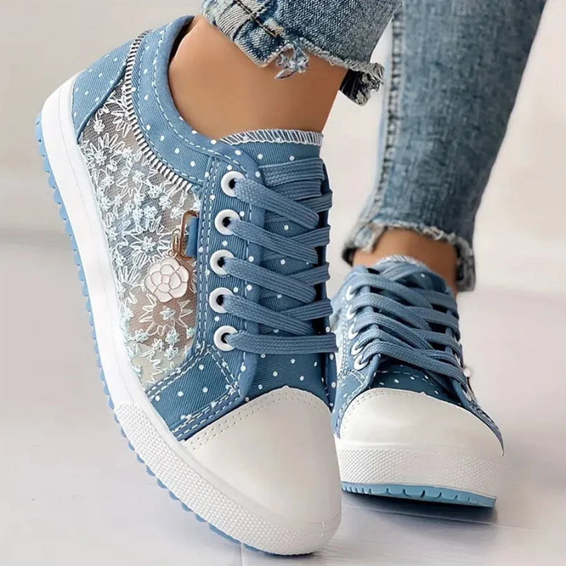 Adelaide | Lace Detail Trainers