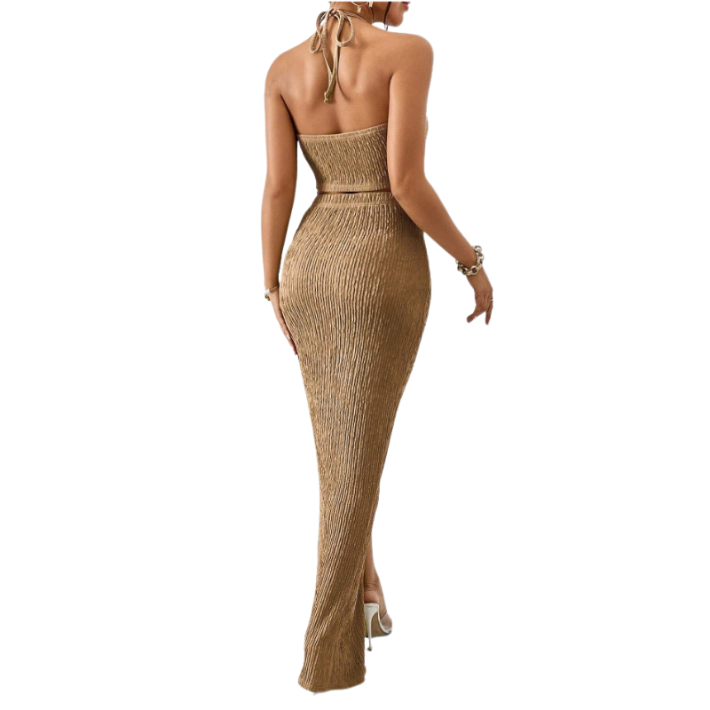 TESSA™ – Versatile Crop Top and Skirt Set