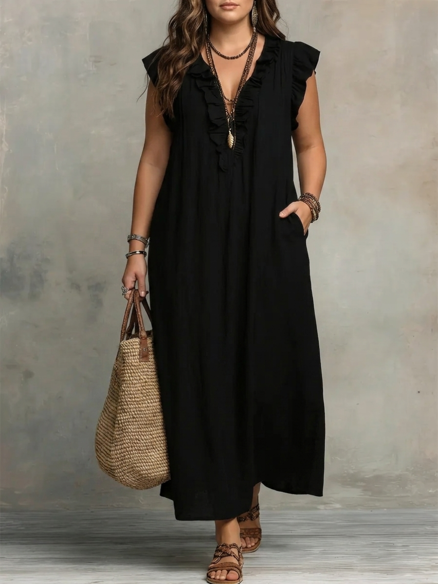 Camellia | Elegant Summer Maxi Dress