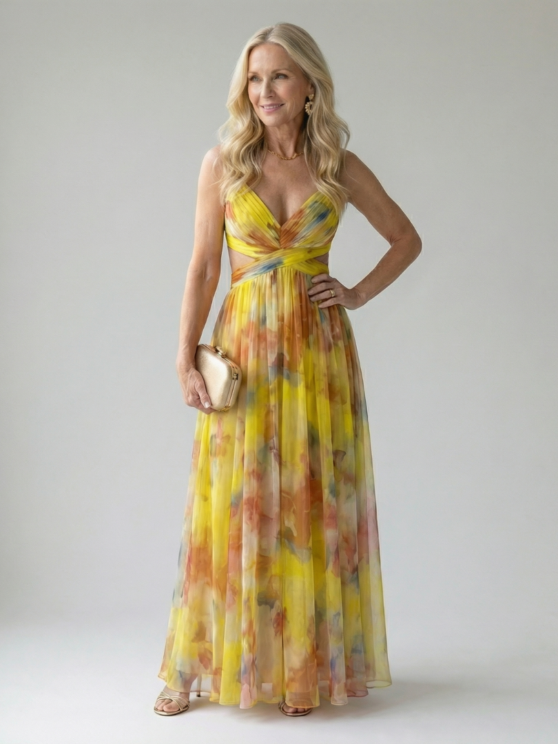 Elowen | Wrap Maxi Dress