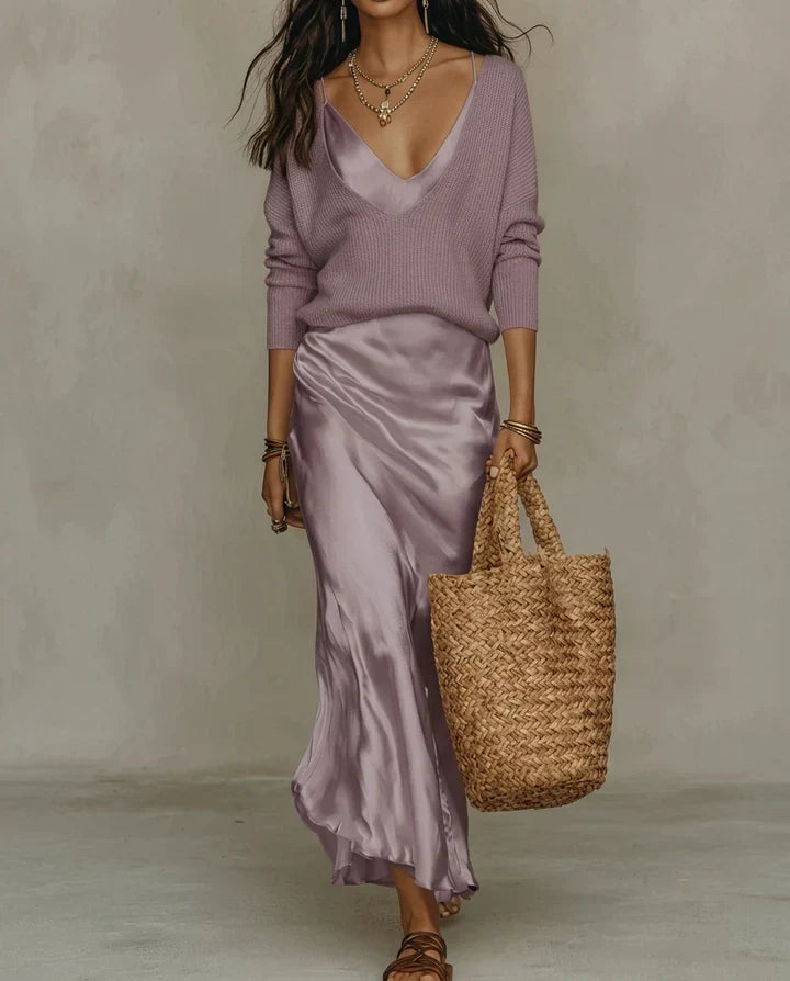 Winifred | Relaxed Two Piece Maxi Set