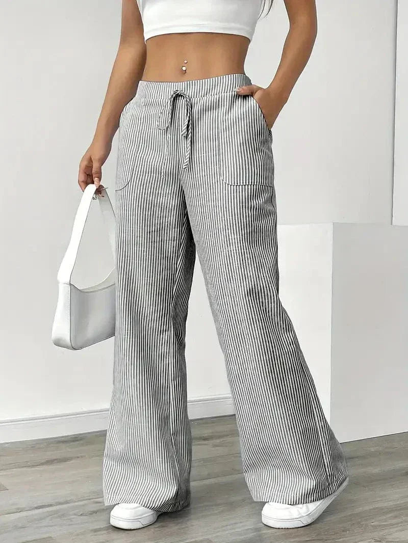 Liora | Stripe Pants
