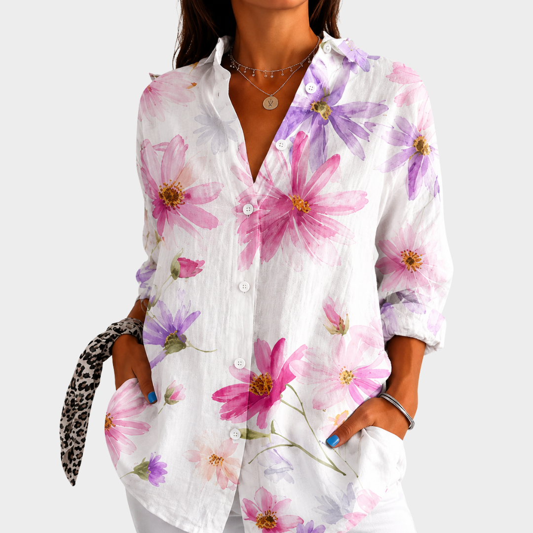 Sophia | Soft Blossom Harmony Blouse