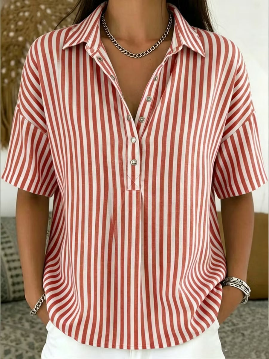 Paloma | Striped Collared Shirt