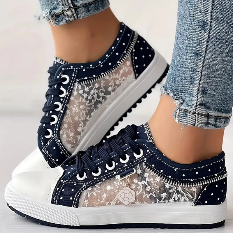 Adelaide | Lace Detail Trainers