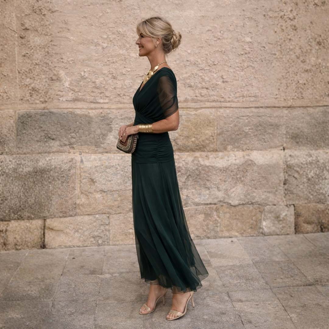 Eliza™ — Elegant Green Dress