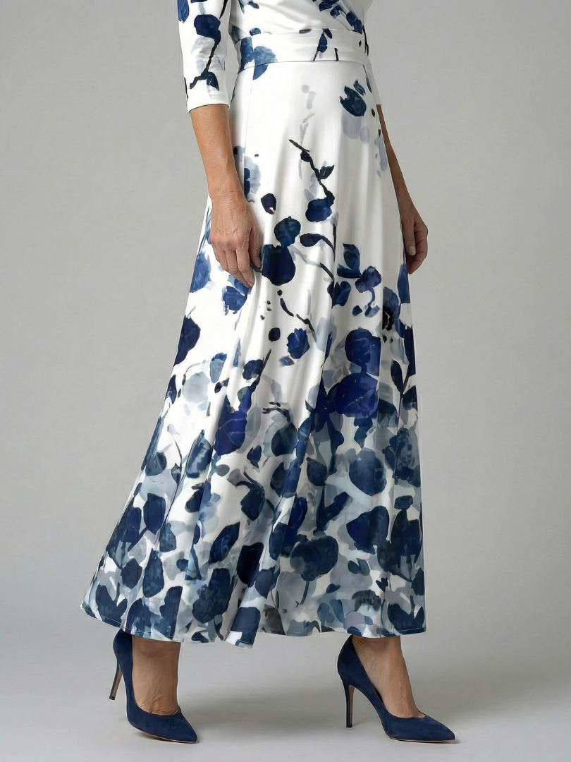 Morwenna | Floral Wrap Maxi Dress