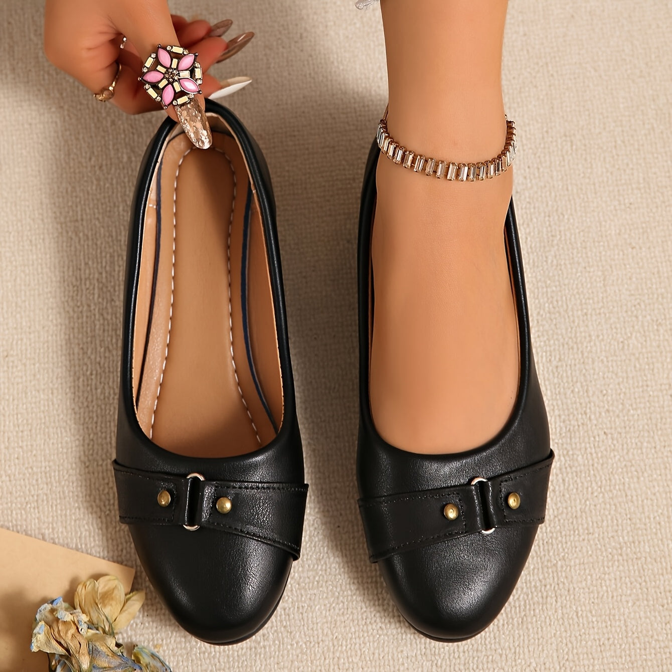 Mavis | Cushioned Wedge Flats