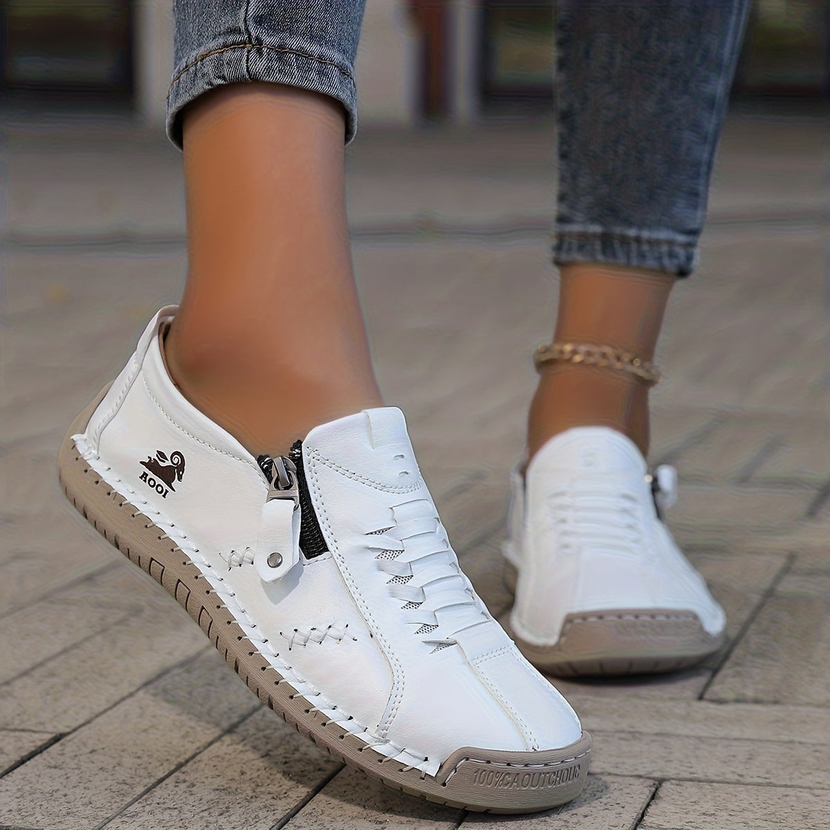 Katherine | Comfort Shoes with a Side Zip