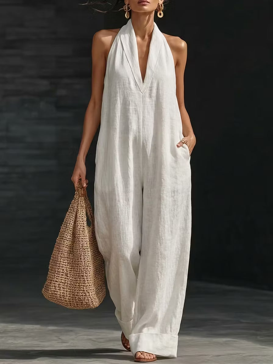 Renata | Relaxed Wide Leg Jumpsuit