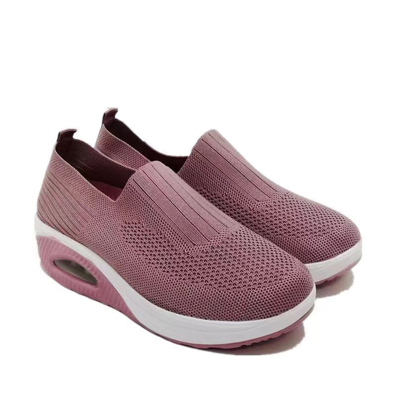 Barbara | Cushioned Mesh Slip On Shoes