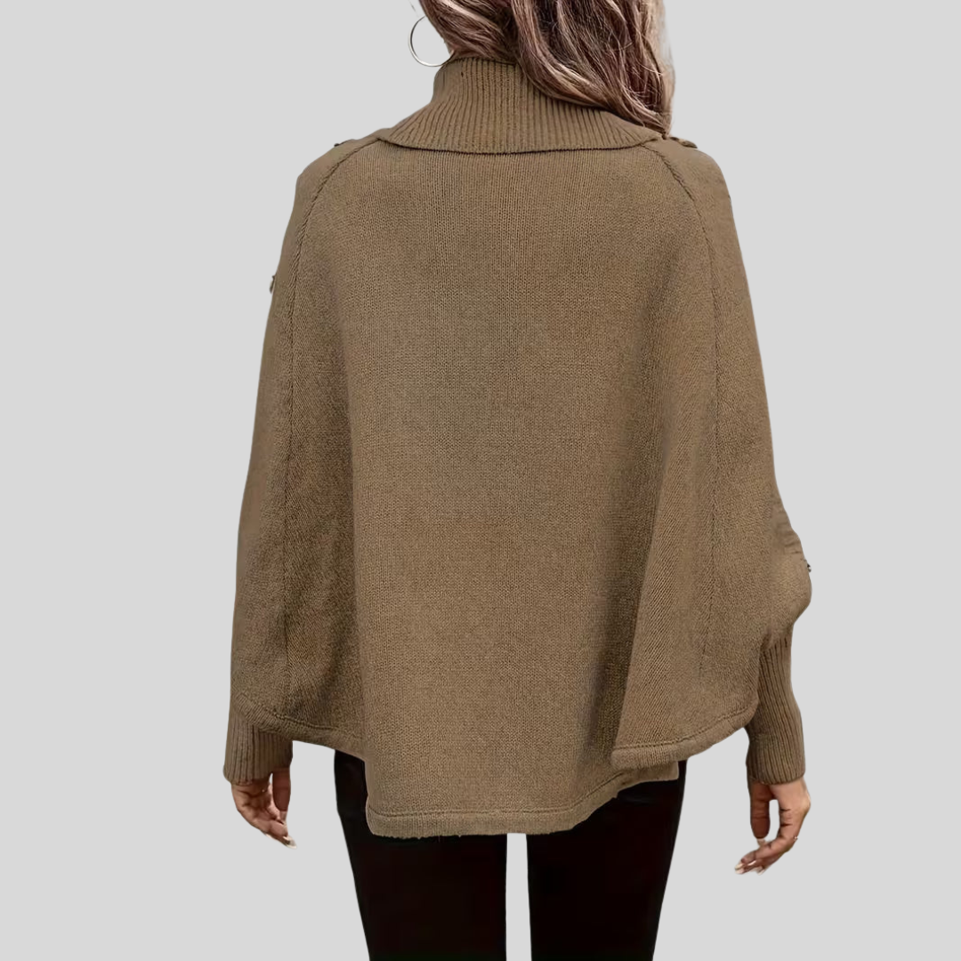 Norelle | High Neck Cable Knit Jumper
