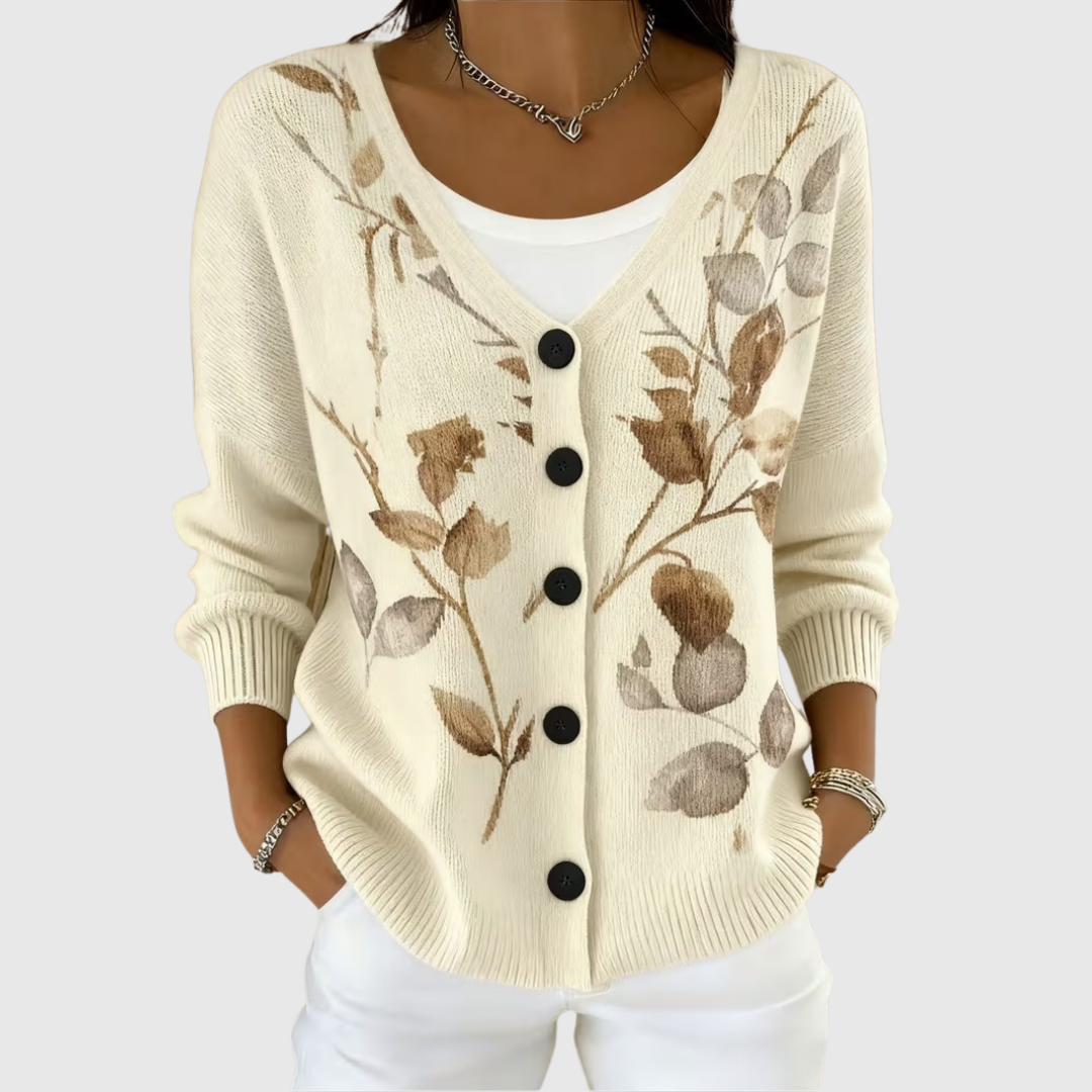 Patrizia | Button-Front Knit Jacket