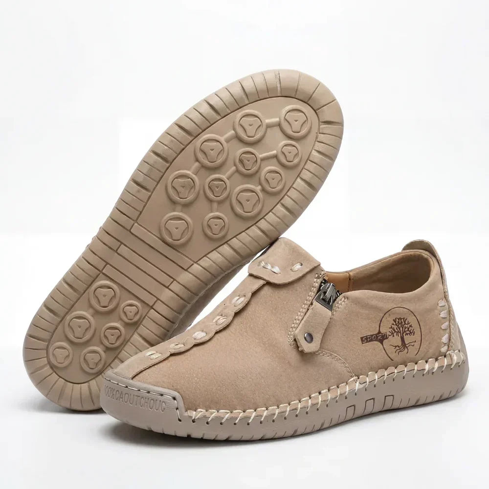 Florence | Cushioned Zip Loafers