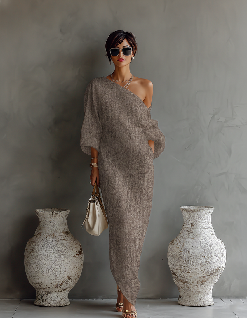 Calla | Flowing Off Shoulder Dress
