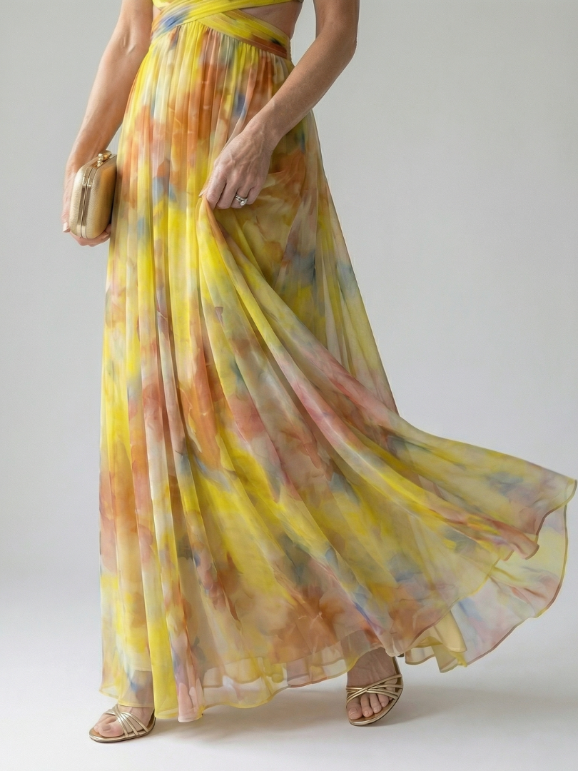 Elowen | Wrap Maxi Dress