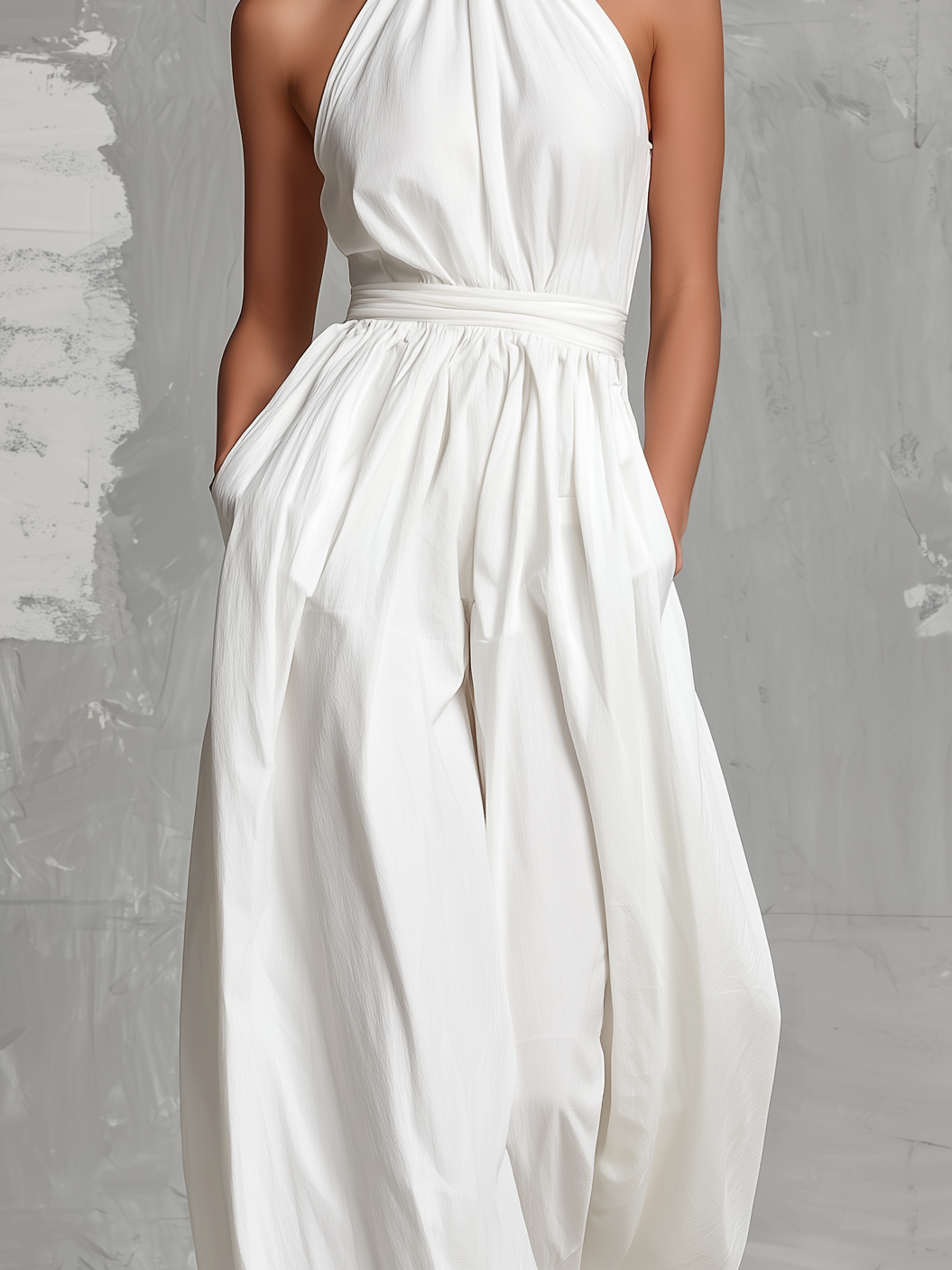 Adele | Elegant Halter Neck Jumpsuit