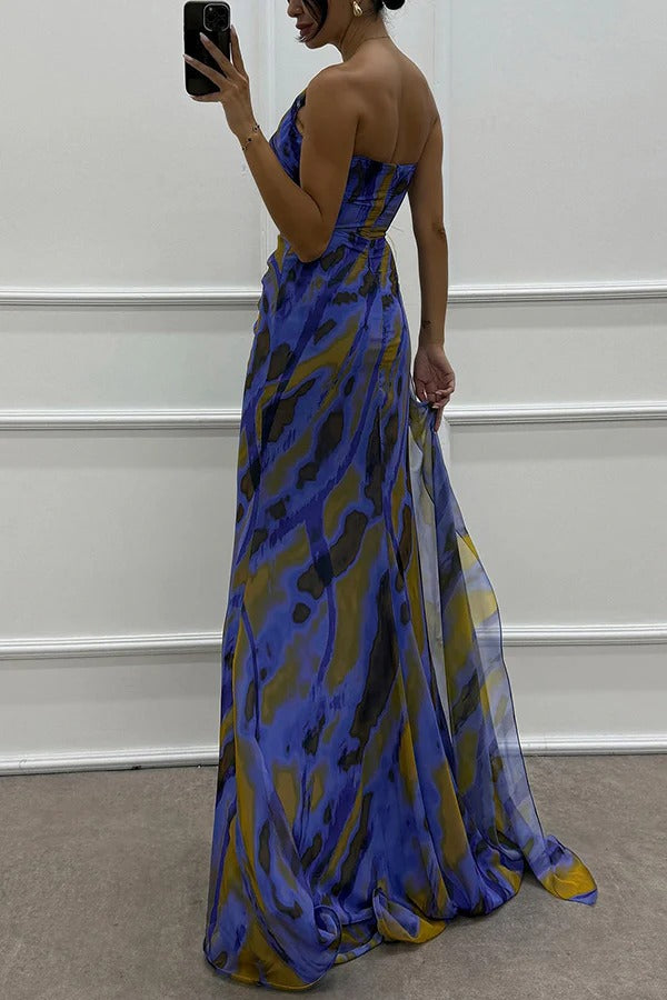 Hermione | Vibrant Draped Dress