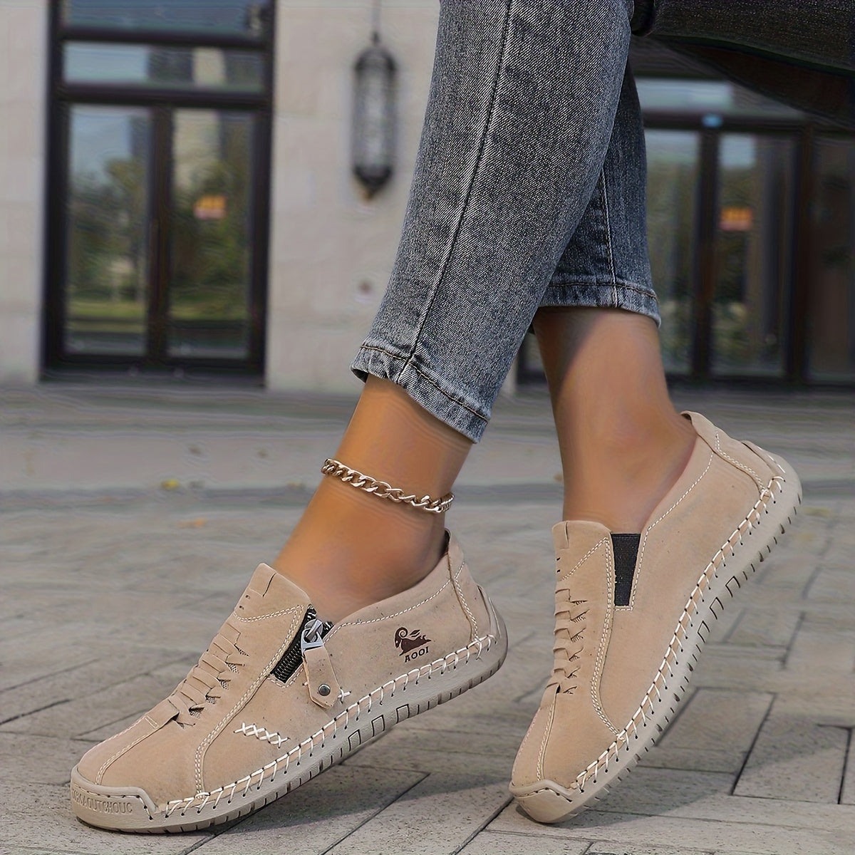 Katherine | Comfort Shoes with a Side Zip