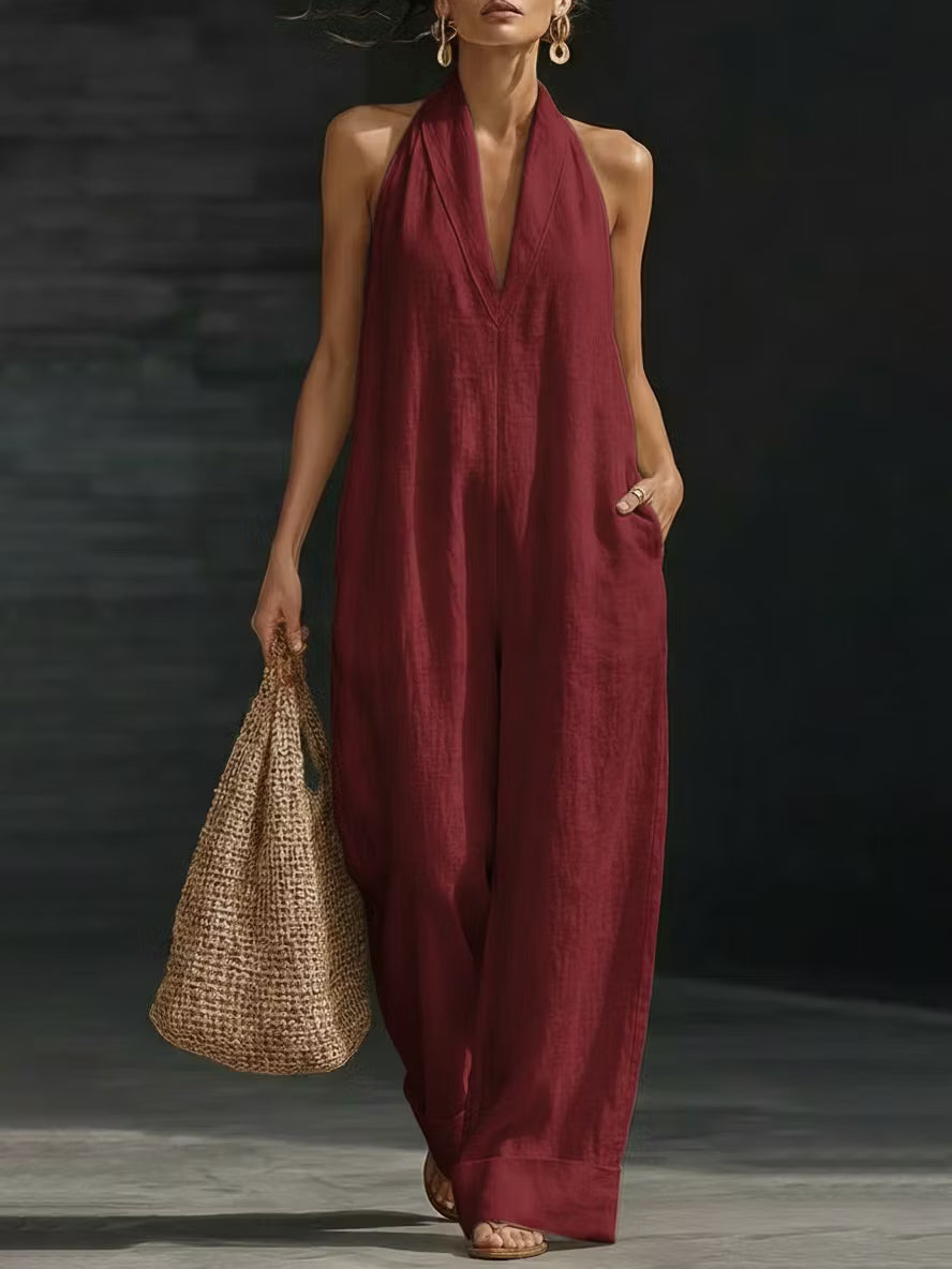 Renata | Relaxed Wide Leg Jumpsuit
