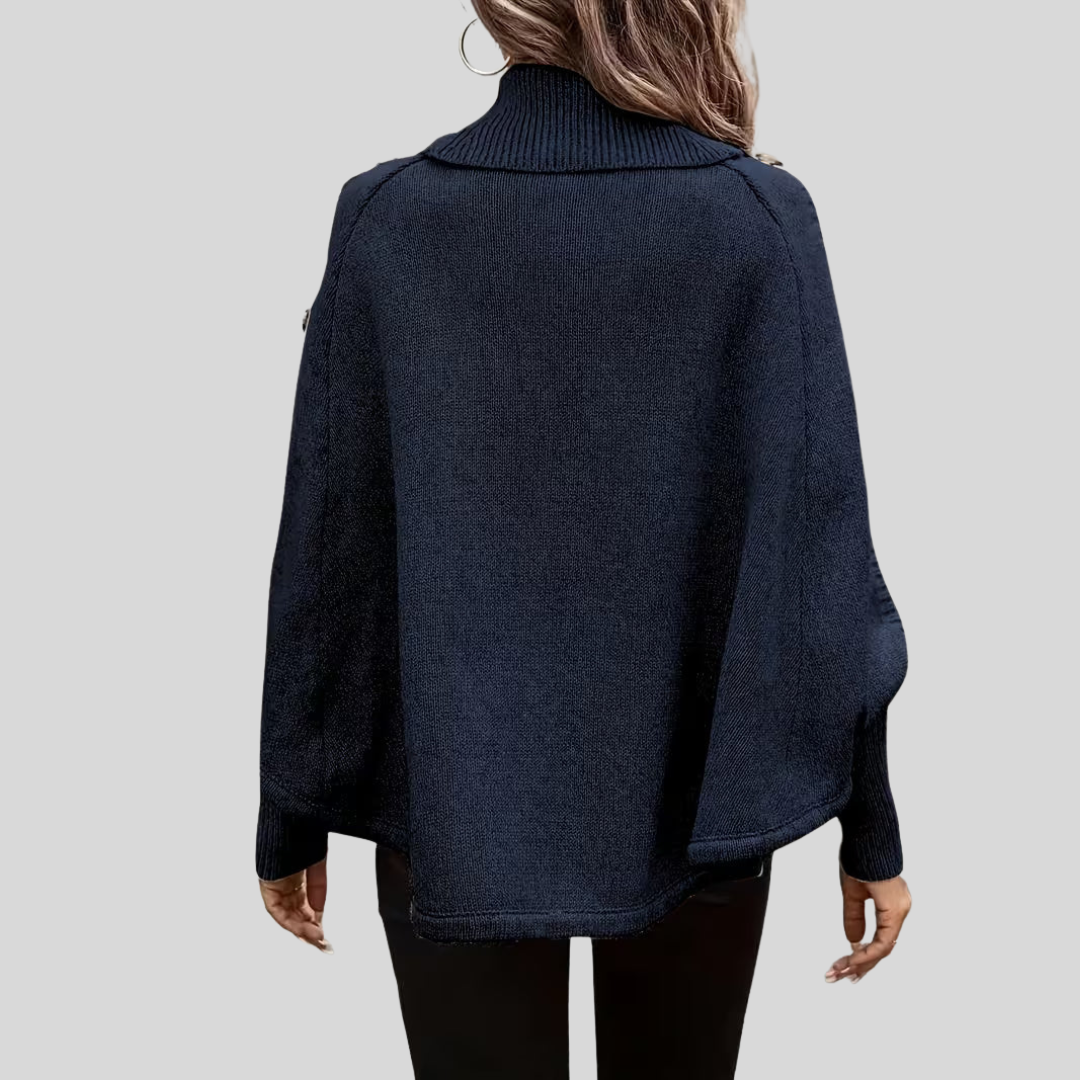 Norelle | High Neck Cable Knit Jumper