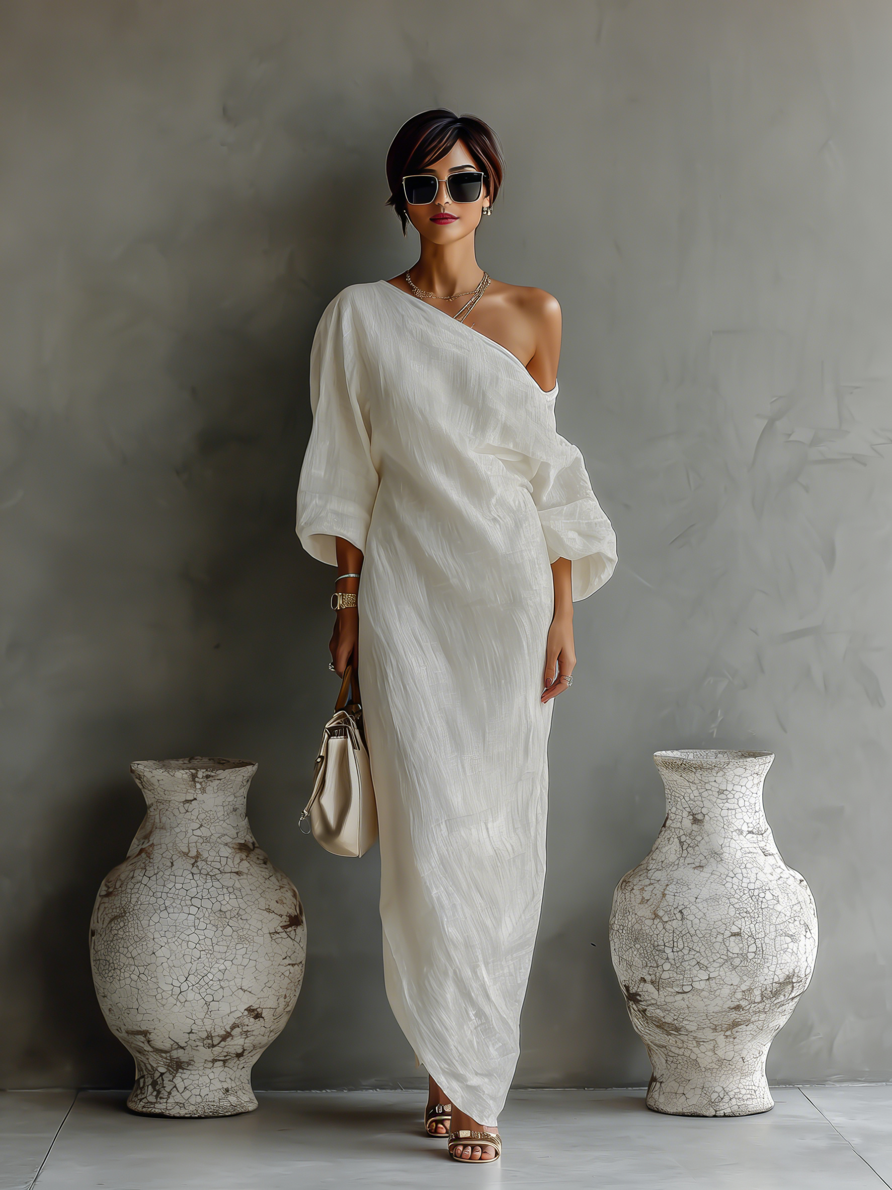 Calla | Flowing Off Shoulder Dress