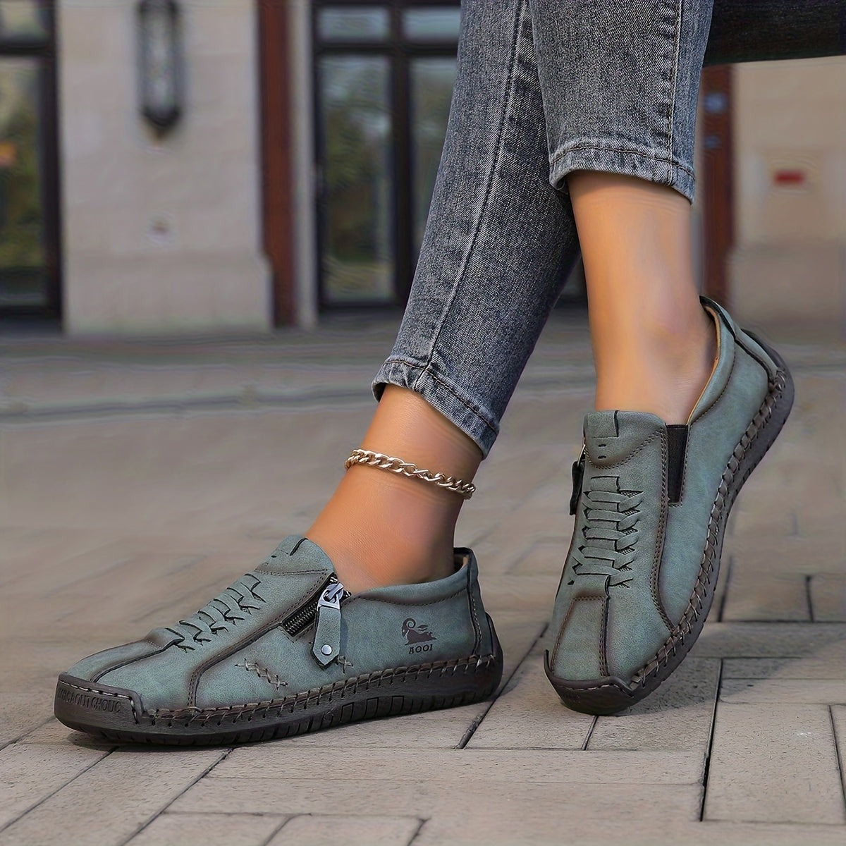 Katherine | Comfort Shoes with a Side Zip