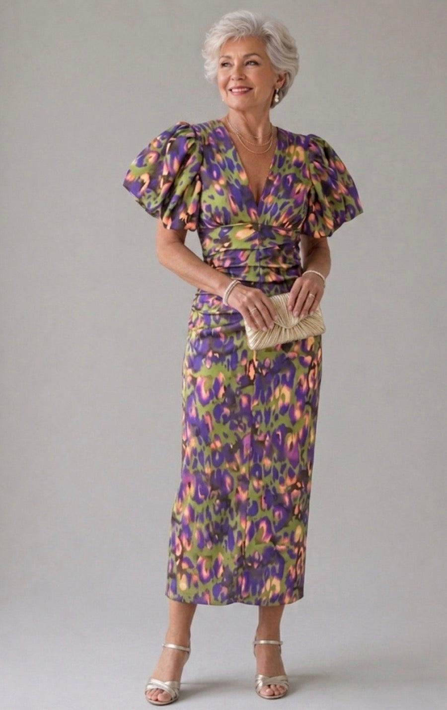Millicent | Dress with Puff Sleeves