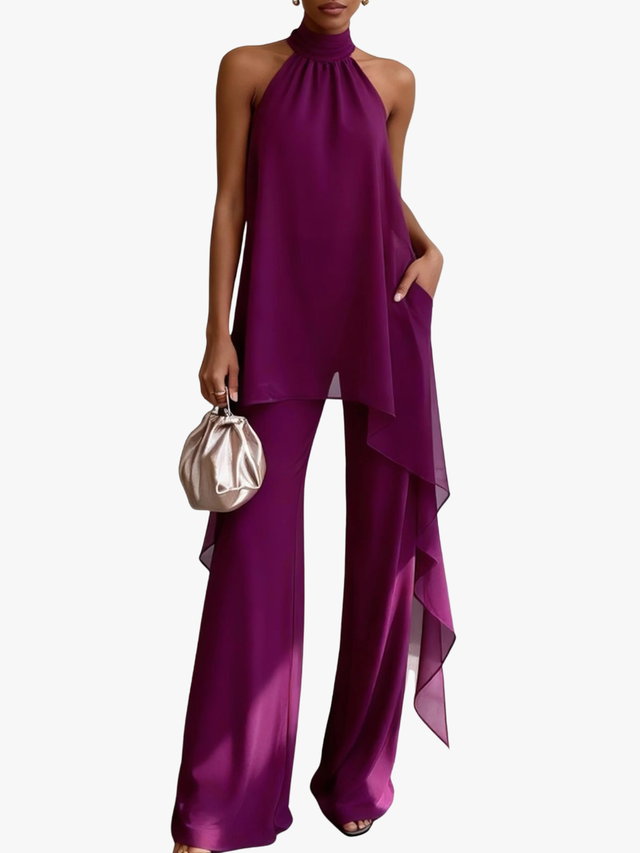 Cecilia | Elegant Halter Set