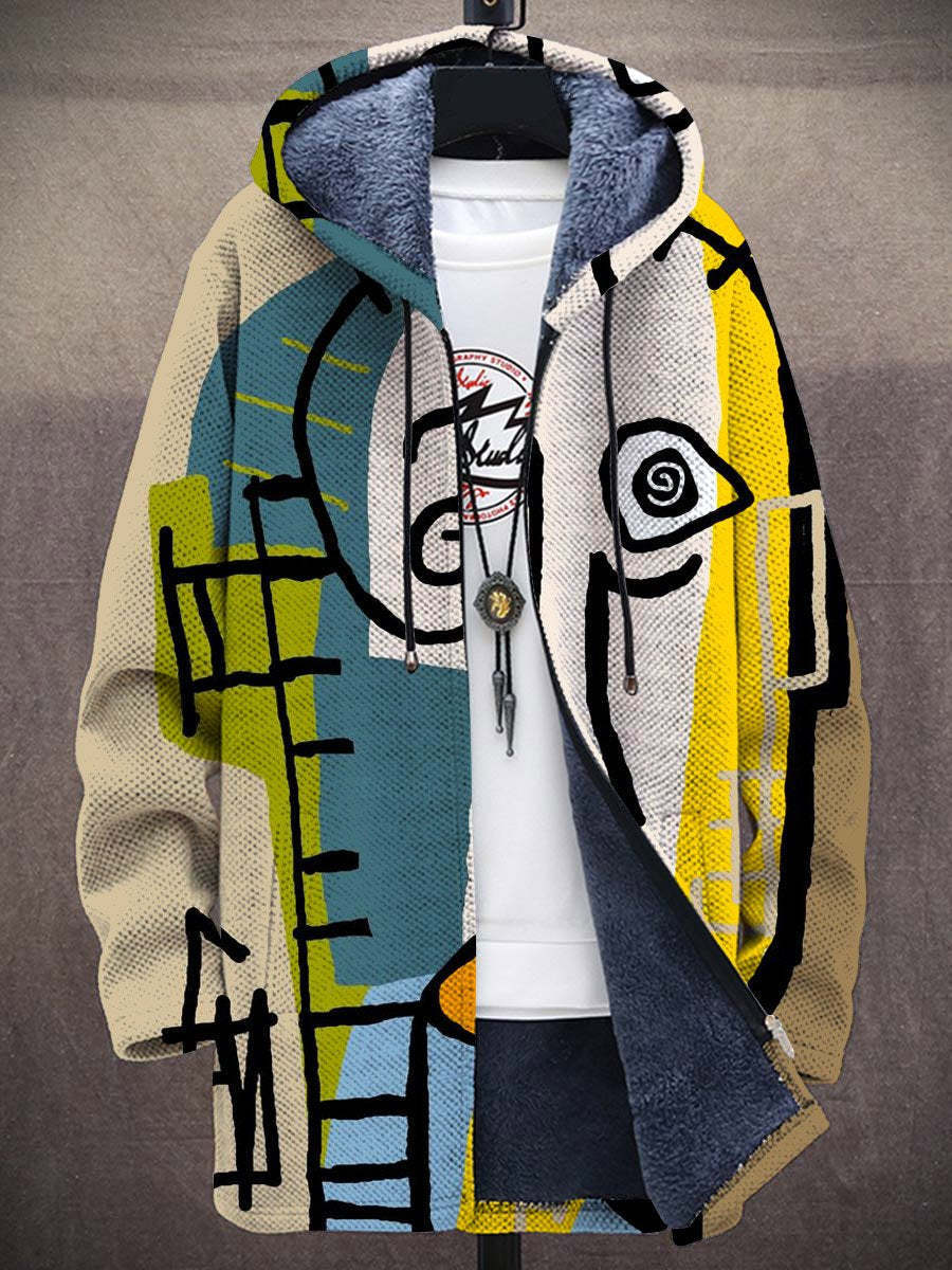 Dulcie | Printed Hooded Cardigan