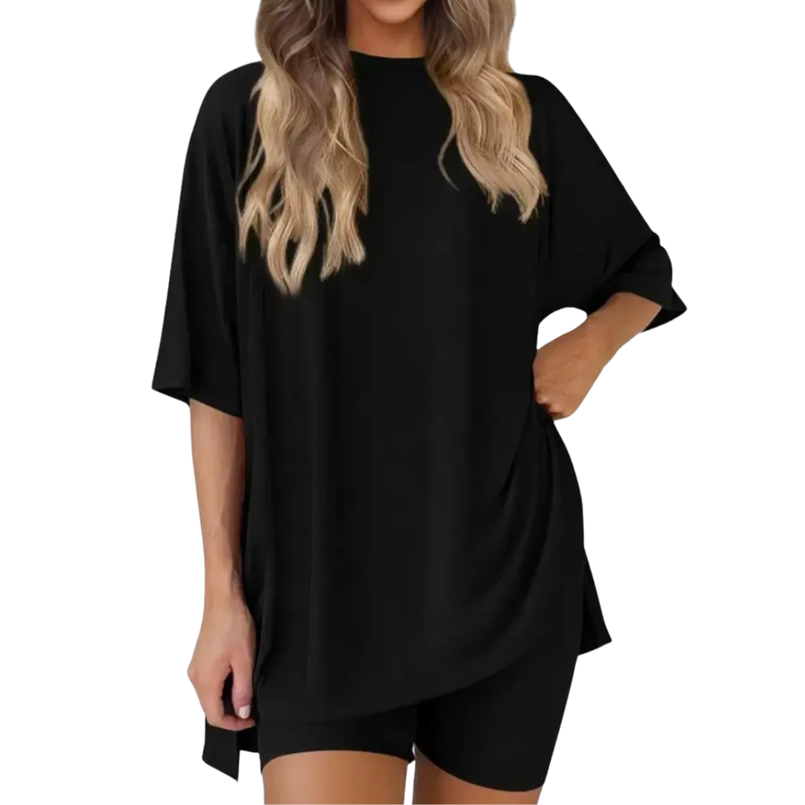 LENNIE™ – Soft Solid Lounge Short Set