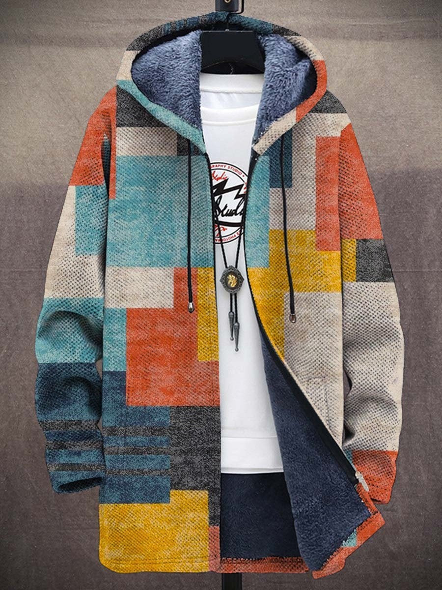 Rosalind | Cat Print Hooded Cardigan