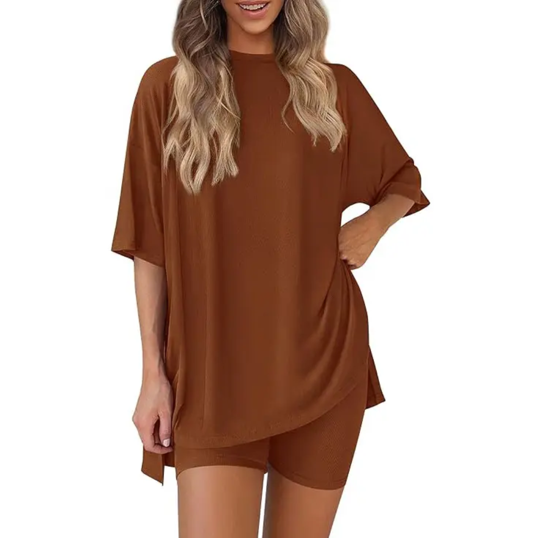 HALSEY™ – Relaxed Solid Lounge Two-Piece Set