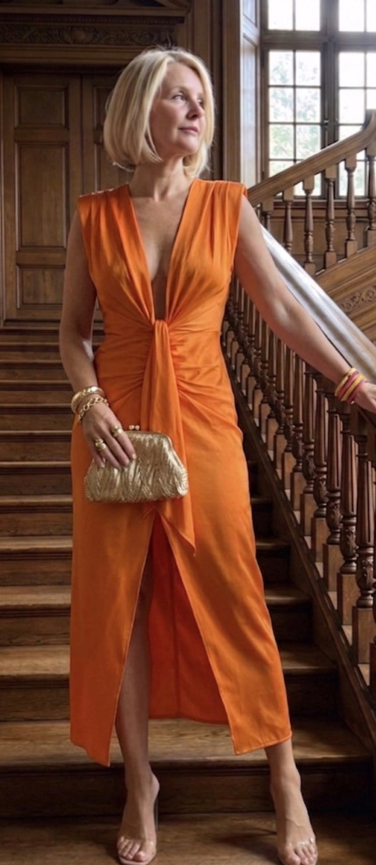 Sabine | Elegant Pleated Dress