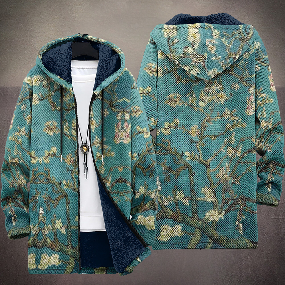 Lettice | Printed Hooded Cardigan