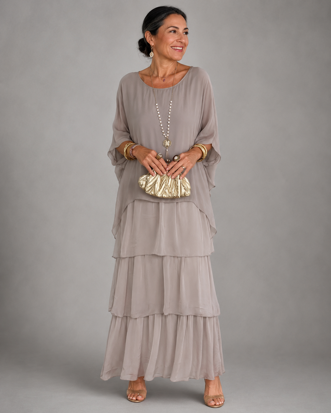 Elspeth | Elegant Flowy Maxi Dress