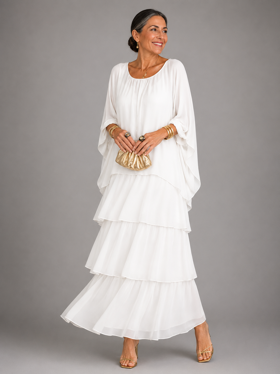 Elspeth | Elegant Flowy Maxi Dress