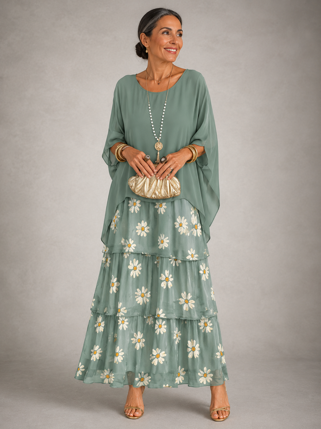 Elspeth | Elegant Flowy Maxi Dress