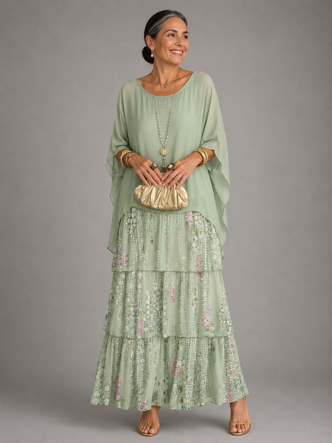 Elspeth | Elegant Flowy Maxi Dress