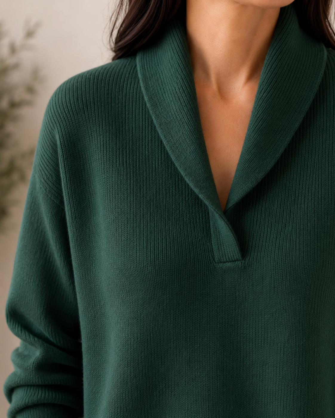 Elaine | Soft V-Neck Jumper