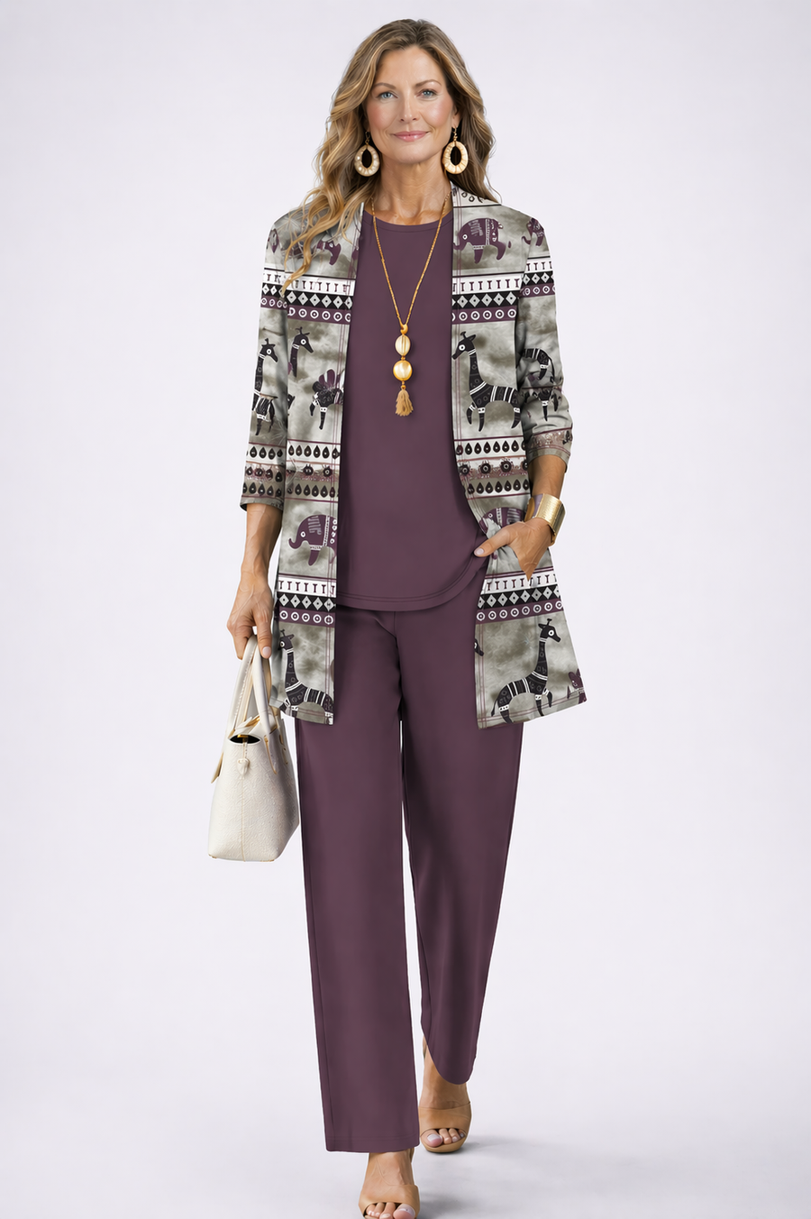 Melanie | Classic Elegance Three Piece Set