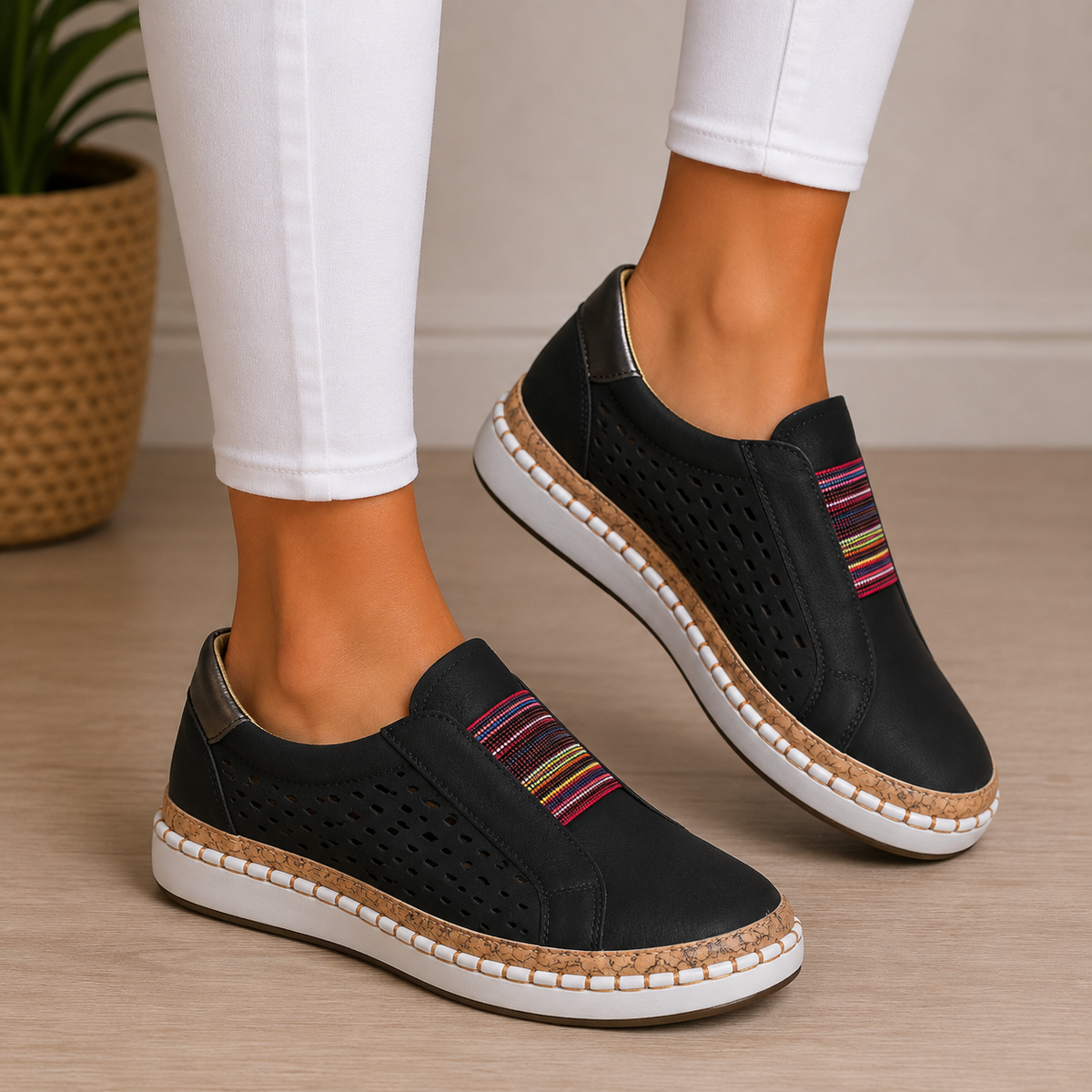 Lisbeth | Mocassins Confort Sans Lacets