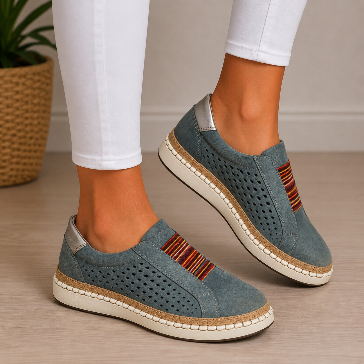 Lisbeth | Mocassins Confort Sans Lacets