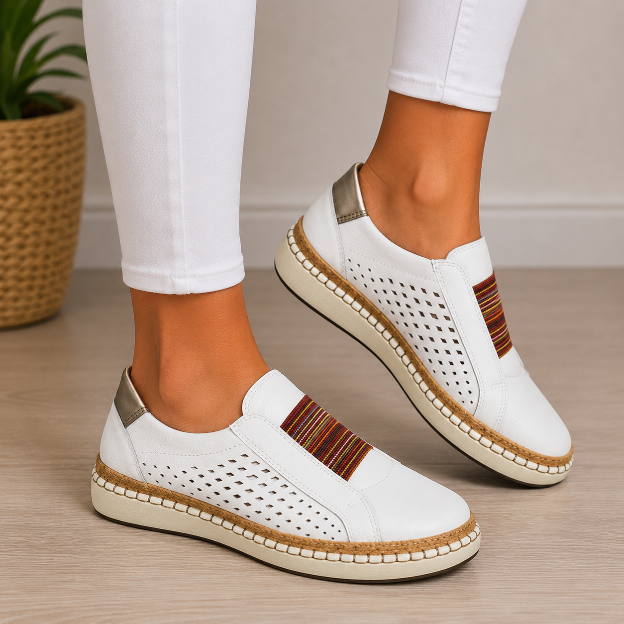 Lisbeth | Mocassins Confort Sans Lacets