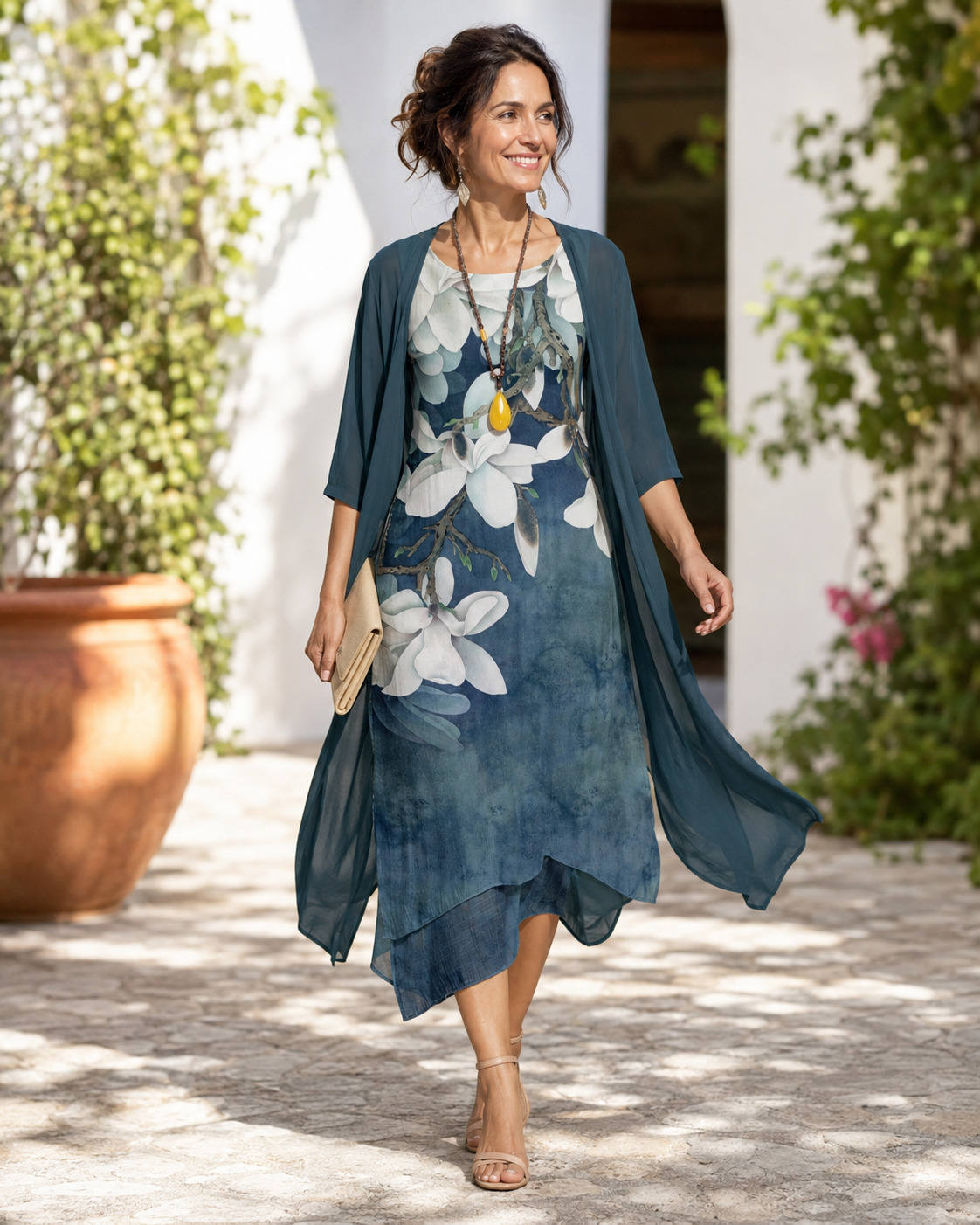 Isolde | Floral Layered Two Piece Set