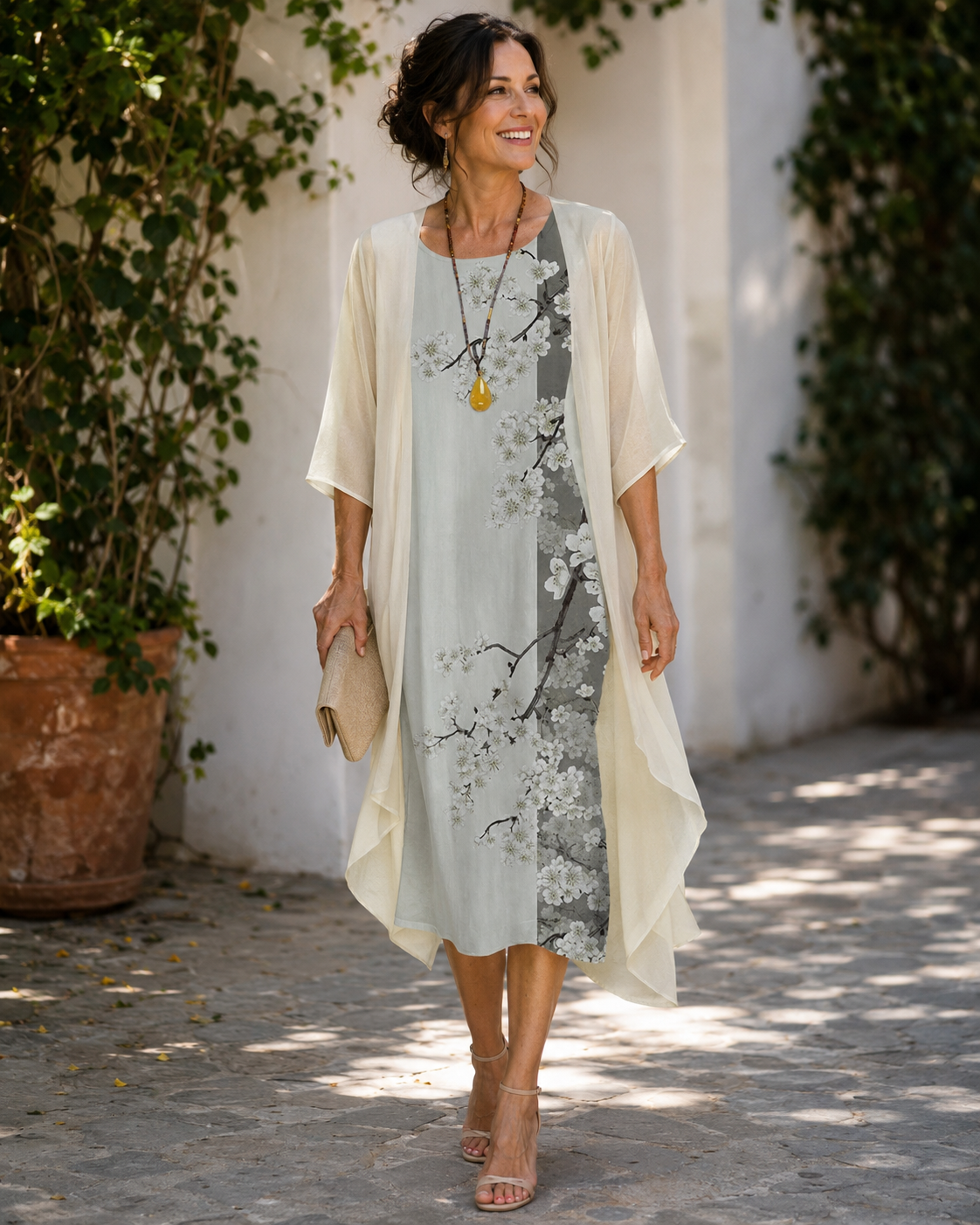 Georgina | Flowing Layered Two Piece Set