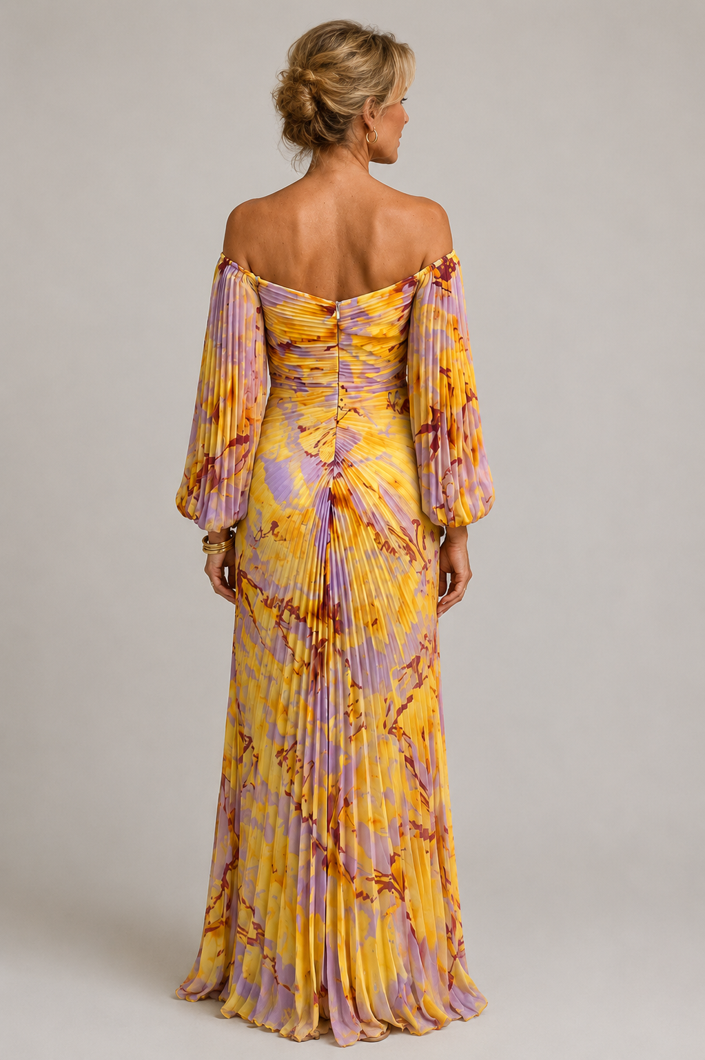 Marielle | Floral Plunge Maxi Dress