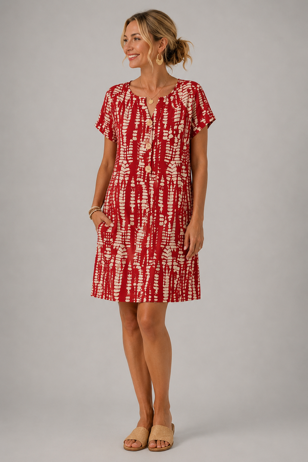 Constance | V Neck Dress