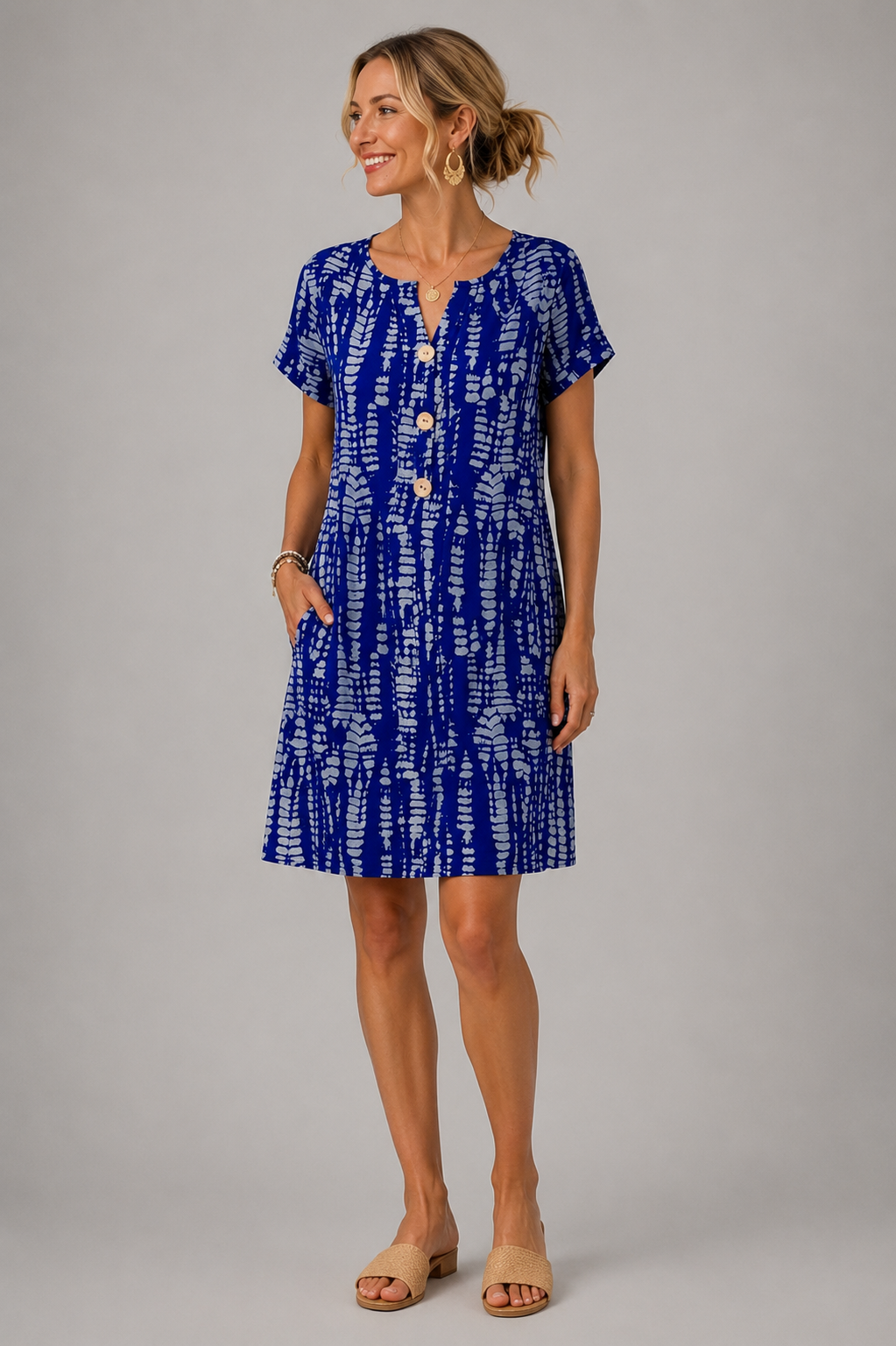 Constance | V Neck Dress